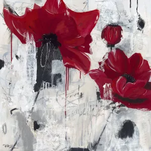 Poppy Love by Pamela K. Beer Oil Painting