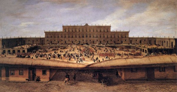 View of the Palazzo Pitti