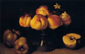 Fruit Still-Life painting by Panfilo Nuvolone