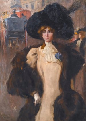 About town by Paolo Sala Oil Painting