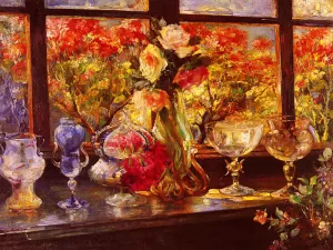 Fiori E Murano by Paolo Sala Oil Painting