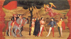 Miracle of the Desecrated Host Scene 4 by Paolo Uccello Oil Painting