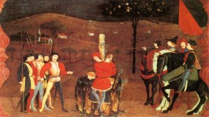 Miracle of the Desecrated Host Scene 5 by Paolo Uccello Oil Painting