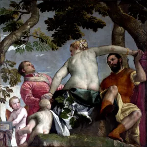 Allegory of Love I, Infidelity Oil painting by Paolo Veronese