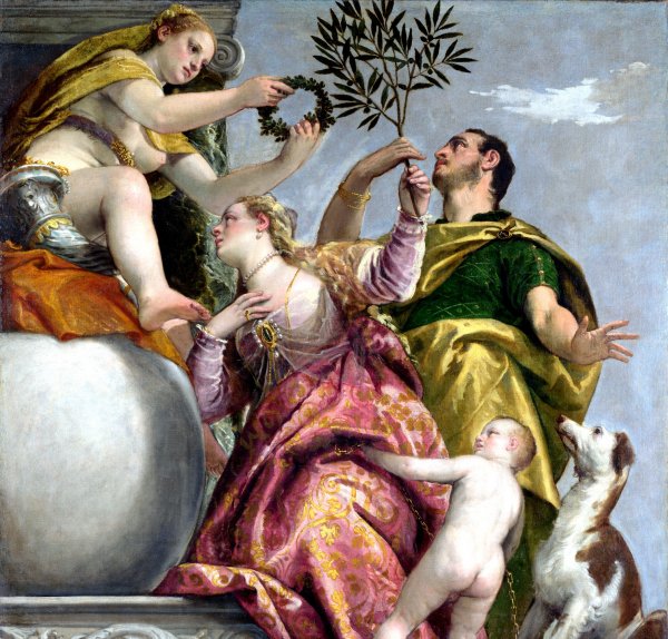 Main Product Photo of Allegory of Love IV, The Happy Union Painting by Paolo Veronese