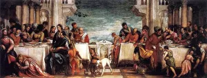 Feast at the House of Simon painting by Paolo Veronese