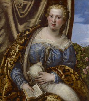 Portrait of A Lady As Saint Agnes by Paolo Veronese Oil Painting