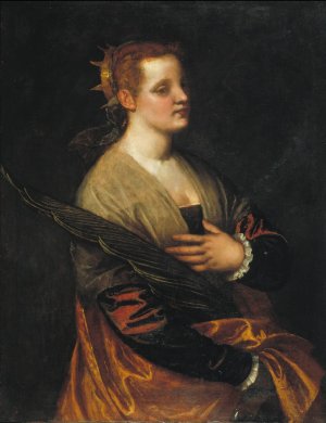Saint Catherine by Paolo Veronese Oil Painting