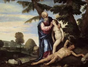 The Creation of Eve by Paolo Veronese Oil Painting