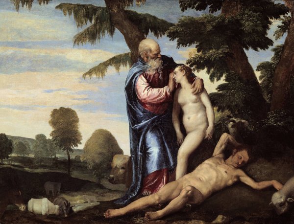 The Creation of Eve  by Paolo Veronese - Hand-Painted Oil Painting Reproduction