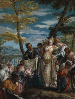 The Finding of Moses by Paolo Veronese Oil Painting