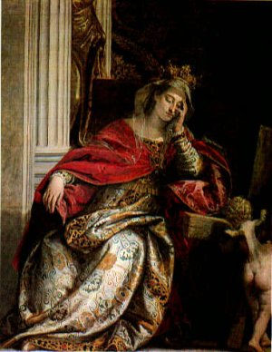 The Vision of Saint Helena by Paolo Veronese Oil Painting