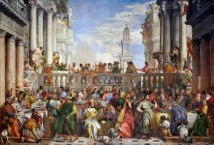 The Wedding at Cana by Paolo Veronese Oil Painting