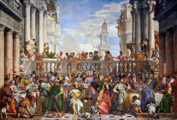 Main Product Photo of The Wedding at Cana  Painting by Paolo Veronese
