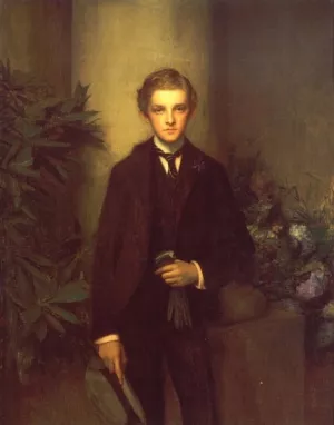 Portrait of Childs Frick by Pascal-Adolphe-Jean Dagnan-Bouveret Oil Painting