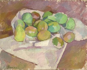 Plums by Patrick Henry Bruce Oil Painting