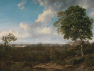 Edinburgh from the Braids by Patrick Nasmyth Oil Painting