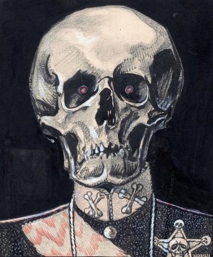 Dood als vredesstichter by Patricq Kroon Oil Painting
