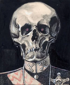 Dood als vredesstichter by Patricq Kroon Oil Painting