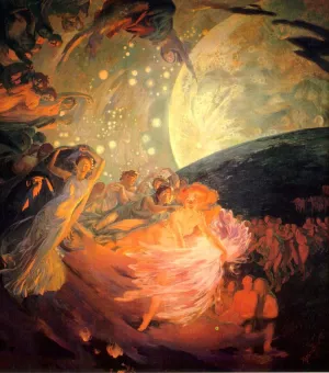 Decoration for a Ceiling painting by Paul Albert Besnard
