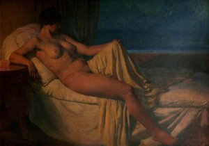 Didon by Paul Albert Laurens Oil Painting