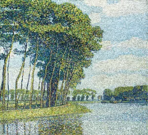 Baume Am Kanal by Paul Baum Oil Painting