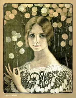 Lace Oil painting by Paul Berthon