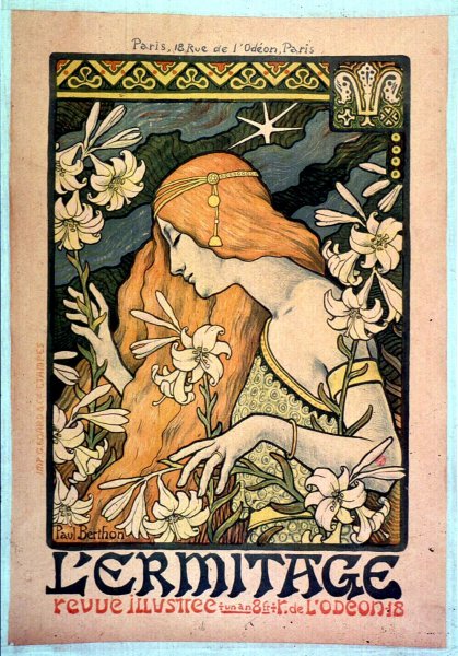Main Product Photo of L'Ermitage Painting by Paul Berthon