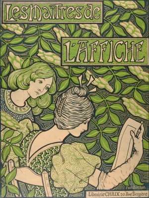 Maitres de l'affiche by Paul Berthon Oil Painting