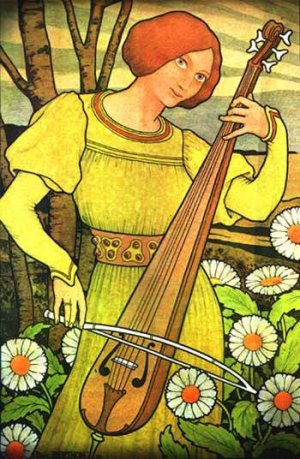 Woman Playing Cello