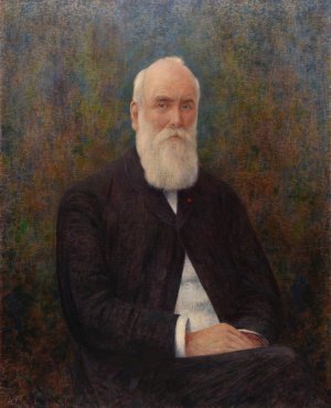 Docteur Jean-Baptiste Langlet, maire de Reims by Paul Bocquet Oil Painting