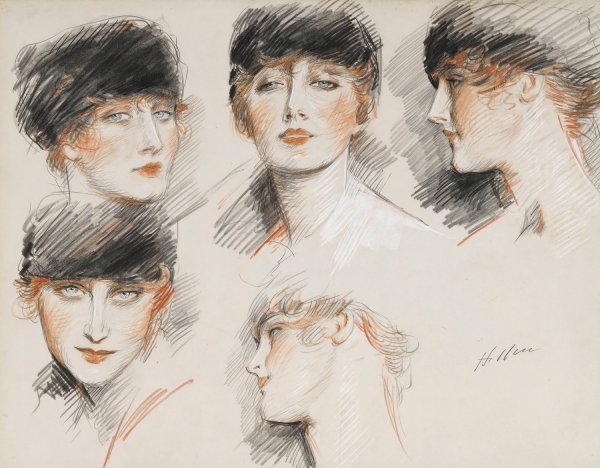 Main Product Photo of Gladys Deacon, Duchess Of Marlborough Painting by Paul Cesar Helleu