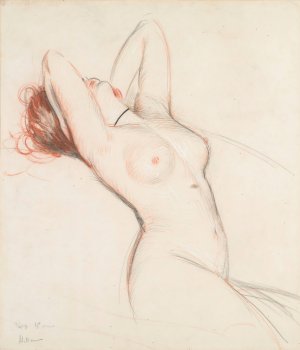 Nu by Paul Cesar Helleu Oil Painting