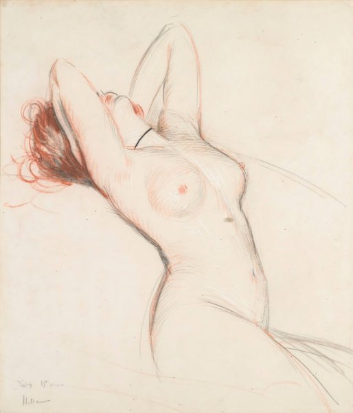 Main Product Photo of Nu Painting by Paul Cesar Helleu