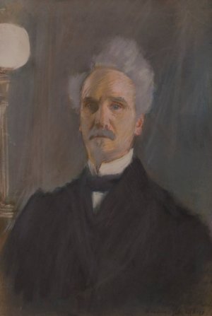 Portrait d'Henri Rochefort by Paul Cesar Helleu Oil Painting
