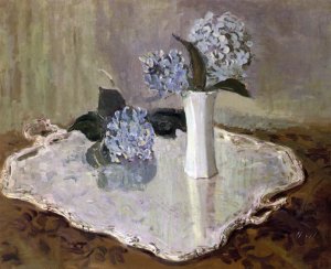 Still Life with Hydrangias