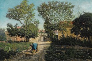 Ferme Aux Environs De Marseille by Paul-Camille Guigou Oil Painting
