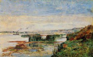 Triel by Paul-Camille Guigou Oil Painting