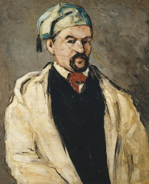 Antoine Dominique Sauveur Aubert by Paul Cezanne Oil Painting
