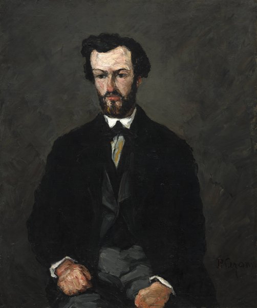 Main Product Photo of Antony Valabregue  Painting by Paul Cezanne