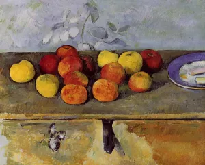 Apples and Biscuits by Paul Cezanne Oil Painting
