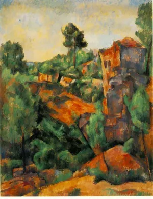 Bibemus Quarry Oil painting by Paul Cezanne