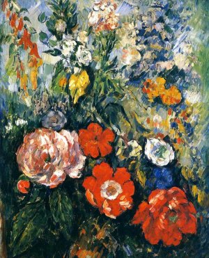 Bouquet of Flowers Oil painting by Paul Cezanne