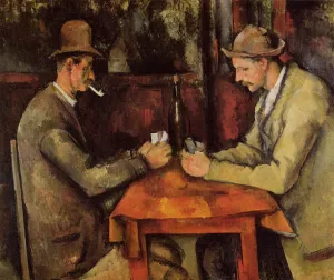 Cardplayers Oil Painting by Paul Cezanne - Bestsellers