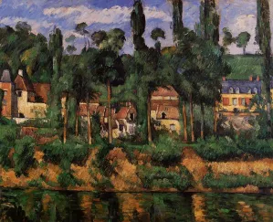 Chateau du Medan painting by Paul Cezanne