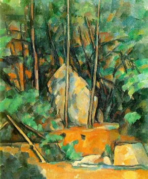 Cistern in the Park at Chateau Noir by Paul Cezanne Oil Painting