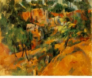 Corner of the Quarry by Paul Cezanne - Oil Painting Reproduction