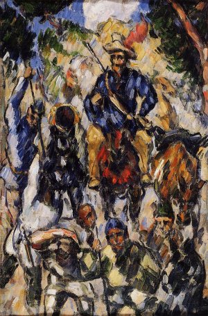 Don Quixote, Seen from the Front by Paul Cezanne Oil Painting