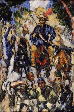 Don Quixote, Seen from the Front painting by Paul Cezanne