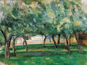 Farm in Normandy, c. 1885-86 by Paul Cezanne Oil Painting